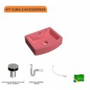 Ver imagem 3 de Kit Cuba Rt41 com Válvula Click 1 Polegada B e Sifão Pvc e Flexível Compace