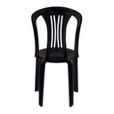 Ver imagem 5 de Kit 4 Cadeira Poltrona Bistro Jardim Varanda Cor Preta Mor