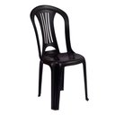 Ver imagem 3 de Kit 4 Cadeira Poltrona Bistro Jardim Varanda Cor Preta Mor