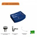 Ver imagem 3 de Kit Cuba Rt41 com Válvula Click 1 Polegada B e Sifão Cromado e Flexível Compace