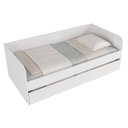 Ver imagem 3 de Bicama Solteiro Ambiente Cm8032 Branco - Tecnomobili