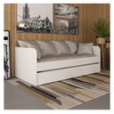 Ver imagem 1 de Bicama Solteiro Ambiente Cm8032 Branco - Tecnomobili
