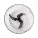 Ver imagem 2 de Mini Triturador Processador de Alimentos Manual 500 Ml Preto