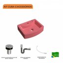 Ver imagem 3 de Kit Cuba Rt41 com Válvula Click 1 Polegada B e Sifão Cromado e Flexível Compace