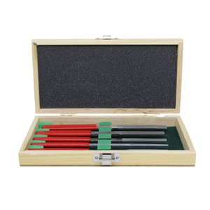 Kit Box Lima Diamantada Profissional Cônica 180mm c/ 5 peças Politone Lima Cônica Diamantada #200