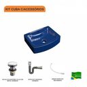 Ver imagem 3 de Kit Cuba Rt41 com Válvula Click 1 Polegada G e Sifão Cromado e Flexível Compace