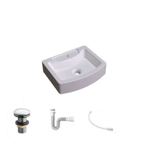 Kit Cuba RT41 com Válvula Click 1 Polegada e meia e Sifão Pvc e Flexível Compace - 2