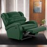 Poltrona do Papai Sala de Cinema Reclinável Kylie Power Elétrica Massagem USB PU Verde Musgo G23 Gra - 1