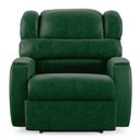 Ver imagem 2 de Poltrona do Papai Sala de Cinema Reclinável Kylie Power Elétrica Massagem USB PU Verde Musgo G23 Gra