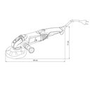 Ver mais imagens de Politriz Angular 600 W 5 220 V Tramontina para Uso Doméstico 7 Velocidades Tramontina