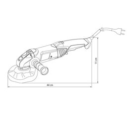 Politriz Angular 600 W 5 220 V Tramontina para Uso Doméstico 7 Velocidades Tramontina - 8