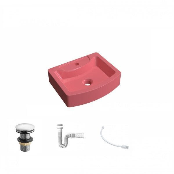 Kit Cuba RT41 com Válvula Click 1 Polegada e meia e Sifão Pvc e Flexível Compace - 2