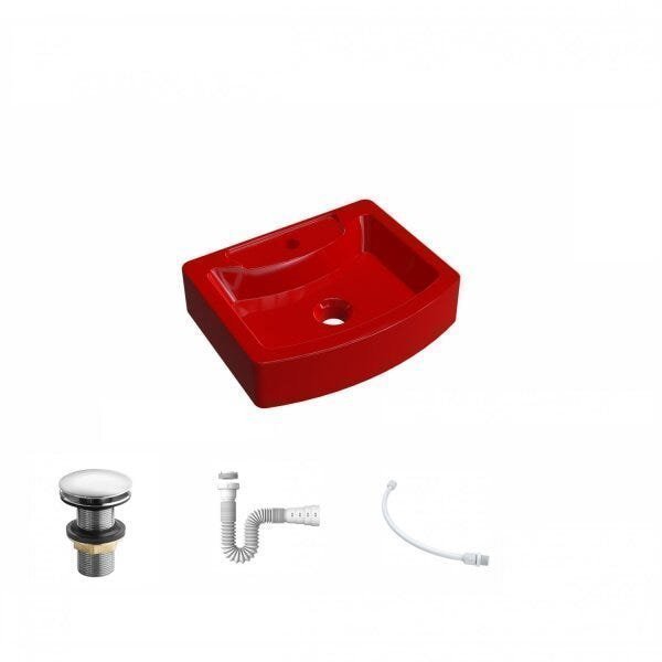 Kit Cuba RT41 com Válvula Click 1 Polegada e meia e Sifão Pvc e Flexível Compace - 2
