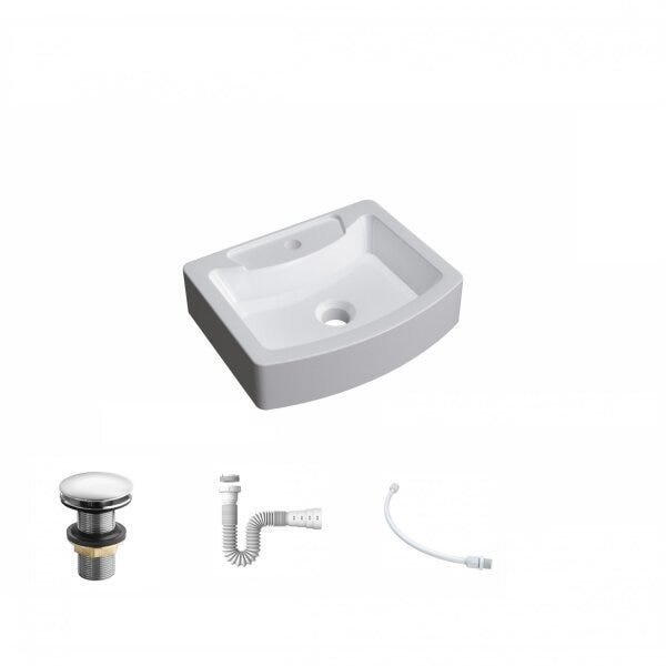 Kit Cuba RT41 com Válvula Click 1 Polegada e meia e Sifão Pvc e Flexível Compace - 2