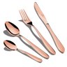 Jogo Talheres Mesa Faqueiro 24 Pçs Rose Gold Berlinger Haus - 6