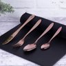 Jogo Talheres Mesa Faqueiro 24 Pçs Rose Gold Berlinger Haus - 10