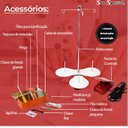 Ver imagem 2 de Overlock Portátil Semi Industrial -sun Special+13 Itens-220v