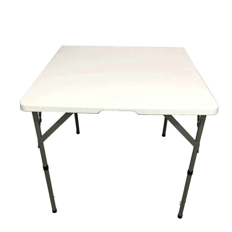Mesa Maleta Quadrada 86x86x0,74cm Cor Branca