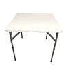 Mesa Maleta Quadrada 86x86x0,74cm Cor Branca - 1