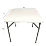 Mesa Maleta Quadrada 86x86x0,74cm Cor Branca - 2