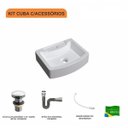 Ver imagem 3 de Kit Cuba Rt41 com Válvula Click 1 Polegada e Meia e Sifão Cromado e Flexível Compace