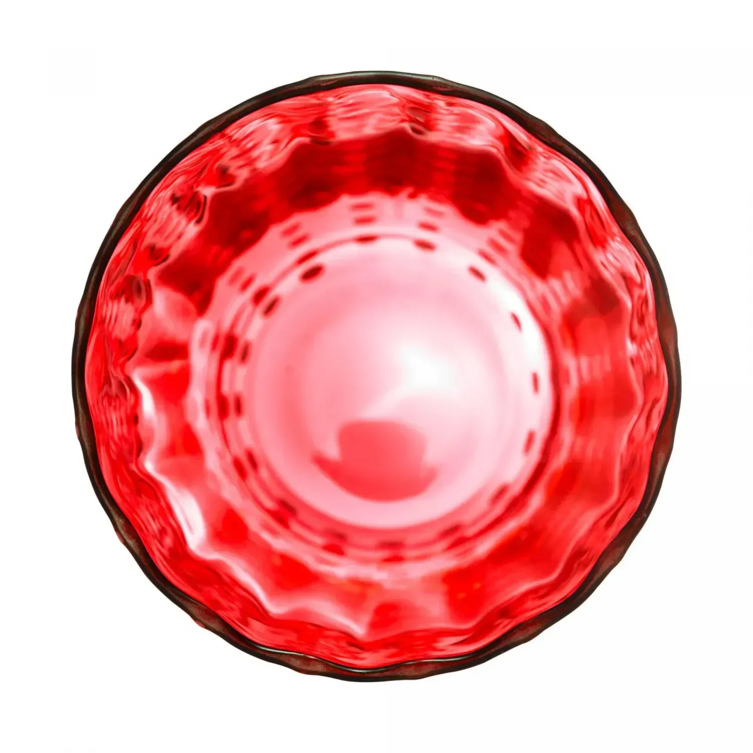 Ver imagem 2 de Cj 2 Copos Altos de Vidro Orquidea Vermelho 500ml