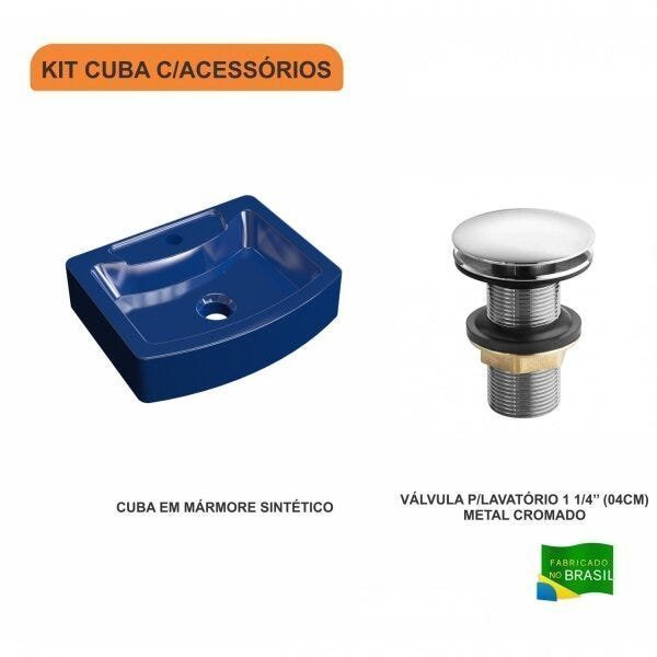 Kit Cuba RT41 com Válvula Click 1 Polegada e meia Compace - 3