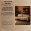 Ver imagem 7 de Sofá 2 Lugares 214cm em Linho Pés em Madeira Maciça Linha Premium Divani