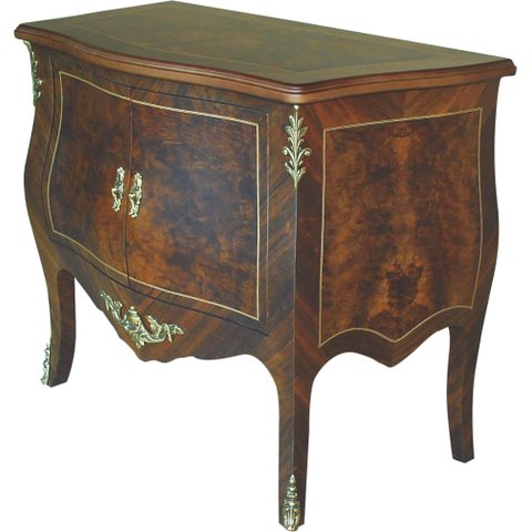 Cômoda Bombe 2 Portas 140x052x083cm