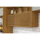 Ver imagem 5 de Cozinha Modulada Nesher Princesa 2 Peças (1 Armário + 1 Balcão) C2P21 Freijo/Grafite