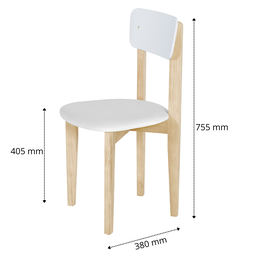 Escrivaninha Infantil para Quarto Mesinha de Estudo com Cadeira de Criança Branco Mdf/madeira - 7
