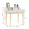 Escrivaninha Infantil para Quarto Mesinha de Estudo com Cadeira de Criança Branco Mdf/madeira - 6