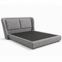 Ver imagem 2 de Cama Japonesa com Cabeceira Blind Seo Queen Linho Cinza - Sallar Home