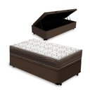 Ver imagem 3 de Cama Box Baú + Colchão de Solteiro Ortobom D45 Iso 150 88x188x60cm
