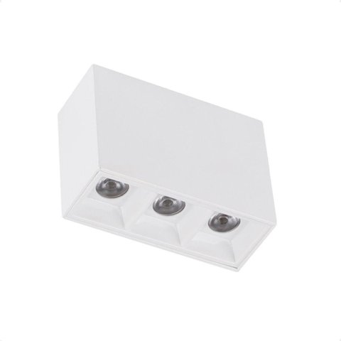 Spot de Led Sobrepor Taschibra Arch Pontual 6w 2700k Bivolt Branco