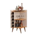Ver imagem 1 de Adega de Canto Malbec Cor Off White/Nature