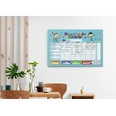 Ver imagem 1 de Quadro Tarefas e Incentivo Infantil +46 Imãs | 60x40cm