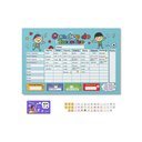 Ver imagem 2 de Quadro Tarefas e Incentivo Infantil +46 Imãs | 60x40cm