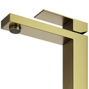 Ver imagem 4 de Torneira de Banheiro Lavabo Luxo Viena Monocomando Alta Ouro Escovado Goldenx