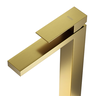 Torneira de Banheiro Lavabo Luxo Viena Monocomando Alta Ouro Escovado Goldenx - 2