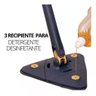 Esfregão Triangular Rodo Limpador Giratório Mop: Resultados - 5