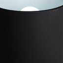 Ver imagem 4 de abajur evita poptem aluminio preto total 30cm moderno cabeceira quarto sala