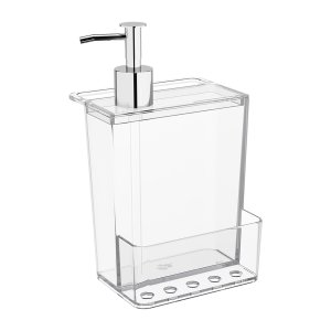 Dispenser para Detergente Coza Multi Glass 600 Ml Cristal