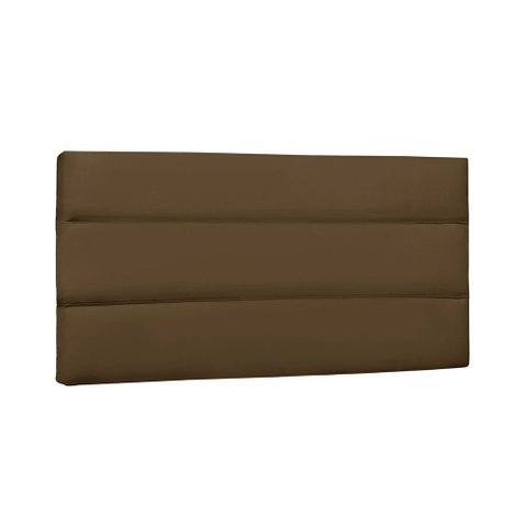 Painel de Cama 90cm Greta Suede Caramelo - Lucadi Home