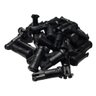 Conector c/ Oring Preto e Tampao p/ placa coletora Ts Solar - 13