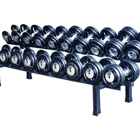Suporte Expositor de Dumbbells para 8 Pares