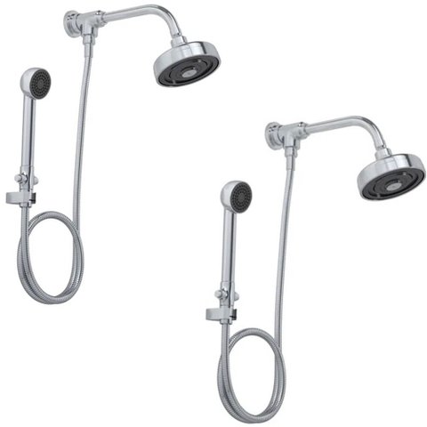 Kit 2 Chuveiros Acqua Plus Cr 1990 C Std Kit - Deca Deca Metais