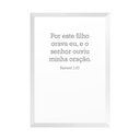 Ver imagem 1 de Quadro Porta Gravidez Versículo Bíblico