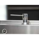 Ver imagem 3 de Dispenser Dosador Exclusive para Bancada 500ml em Aço Inox Polido