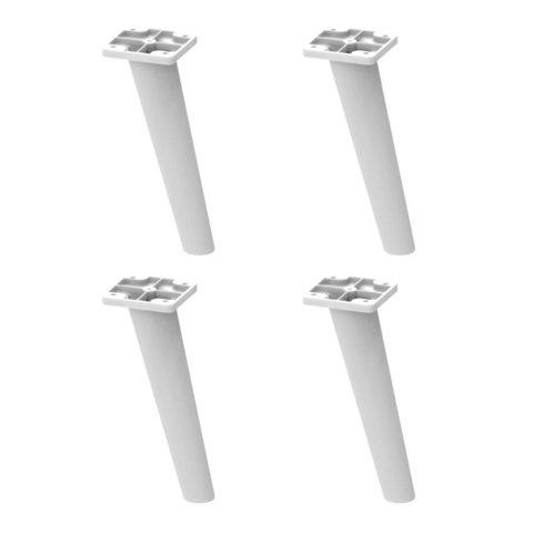 Kit 4 Pés Palito Retrô para Paneleiro/balcão 70cm/balcão Canto Veneza Multimóveis Mp3077